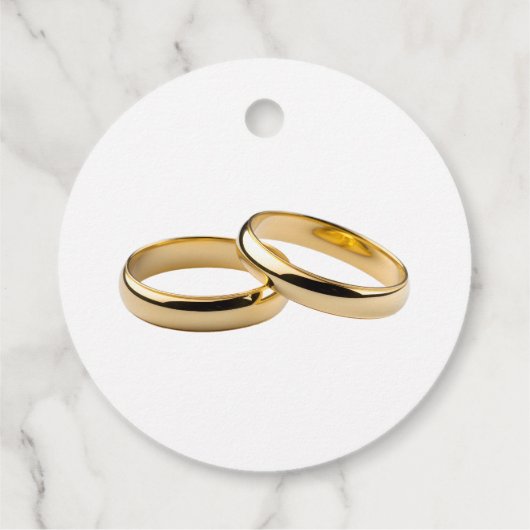 エレガントなイスラム教 ムスリム 結婚式のお土産 フェイバータグ (裏面)