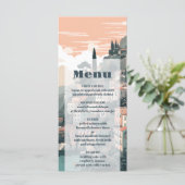 エレガントなイタリア カプリ 目的地ウェディング メニュー (スタンド正面)