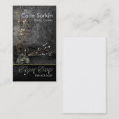 "エレガントなイベント"の-イベントプランナーのパーティーの調整者 名刺 (正面/裏面)