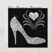 エレガントなイベント - SRF 招待状 (正面/裏面)