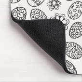 エレガントなイースターエッグ花パターン|マウスパッド マウスパッド (コーナー)