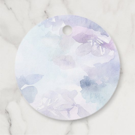 エレガントなイースターギフトタグ フェイバータグ (裏面)