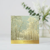 エレガントなウィンターワンダーランド, クリスマスの招待状 招待状 (スタンド正面)