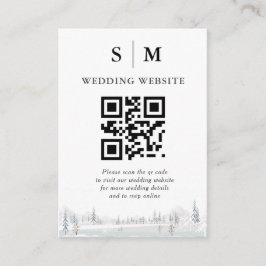 エレガントなウィンターワンダーランド  雪の結晶 エンクロージャーカード