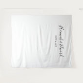 エレガントなウェディングの背景、フォトプロップ、カスタム タペストリー (正面(横))