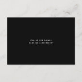 エレガントなウェディングエンクロージャカード エンクロージャーカード (裏面)