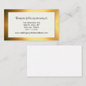 エレガントなウェディングエンクロージャカード エンクロージャーカード (正面/裏面)