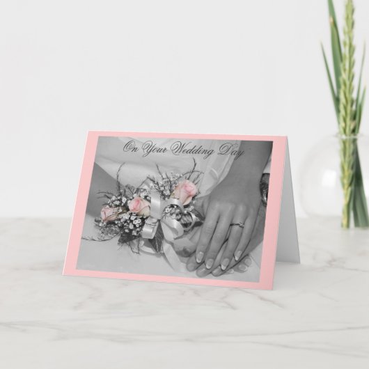 エレガントなウェディングカード カード (正面)