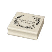 エレガントなウェディングガーランドワイルドフラワーズ&ブランチ ラバースタンプ (スタンプ)