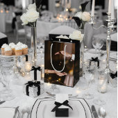 エレガントなウェディングギフトバッグ ミディアムペーパーバッグ