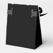 エレガントなウェディンググリーンハリウッドグラム フェイバーボックス (裏面サイド)