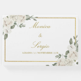 エレガントなウェディングゲストブック ゲストブック