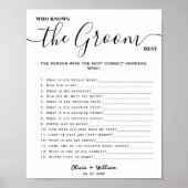 エレガントなウェディングゲ最高のームを知っている人 ポスター (正面)