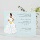 エレガントなウェディングシャワー招待状 招待状