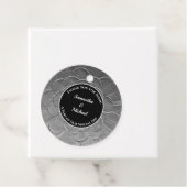 エレガントなウェディングシルバーアガベスプラントゲストサンキュー フェイバータグ (インサイチュ)