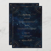 エレガントなウェディングスター結婚リーナイトのメニュー メニュー (正面/裏面)