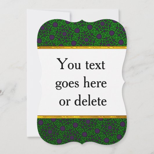 エレガントなウェディングドレス結婚式招待状 招待状 (裏面)