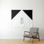 エレガントなウェディングパーソナライズされた写真 タペストリー (インサイチュ(横))