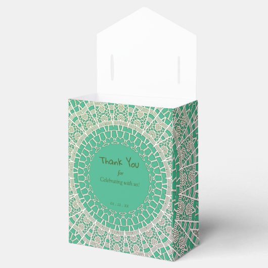 エレガントなウェディングパーティーおもしろいお願いボックス フェイバーボックス (オープン)