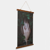 エレガントなウェディングフォトイメージ 吊り下げ型タペストリー (傾斜あり)