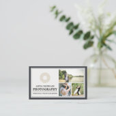 エレガントなウェディングフォトグラファー 名刺 (スタンド正面)