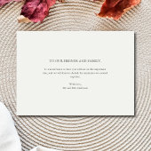 エレガントなウェディングフォトサンキューカード サンキューカード