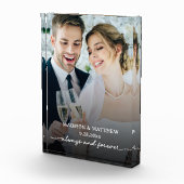 エレガントなウェディングフォトブロック フォトブロック (右)