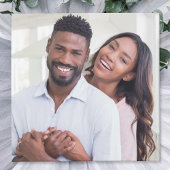 エレガントなウェディングフォト シルバーカリグラフィー シック リアル ゲストブック