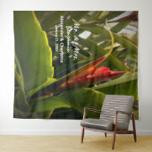 エレガントなウェディングフラワー フォトブース バックドロップ タペストリー (インサイチュ(横))