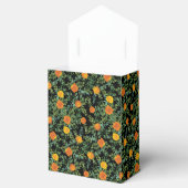 エレガントなウェディングブラックアンドオレンジバラ フェイバーボックス (オープン)