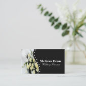 エレガントなウェディングプランナーの名刺 名刺 (スタンド正面)