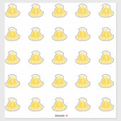 エレガントなウェディングベルキスカットシール シール (シート)