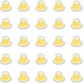 エレガントなウェディングベルキスカットシール シール (正面)