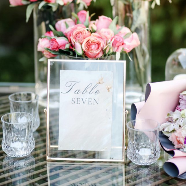 エレガントなウェディングホワイトドーブテーブル番号 (クリエイターアップロード済み)