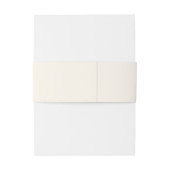 エレガントなウェディングモノグラパーソナライズされたム 招待状ベリーバンド (裏面例)