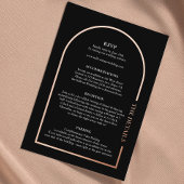 エレガントなウェディング実在詳細フォイルエンクロージャカード 箔招待状ポストカード