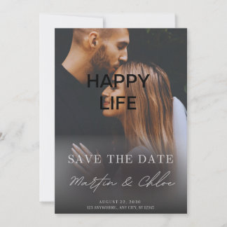 エレガントなウェディング招待状カード 招待状