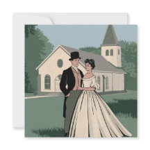 エレガントなウェディング招待状カー祝ドラブ