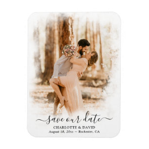 エレガントなウェディング救写真 マグネット