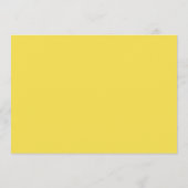 エレガントなウェディング新婚ウィッシュイエローグレーアドバイス アドバイスカード (裏面)