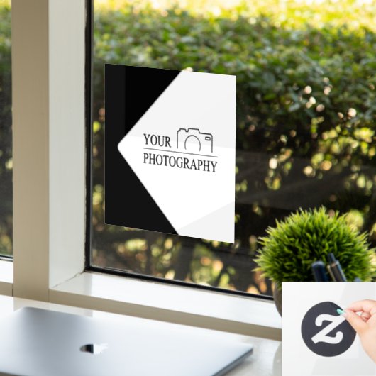 エレガントなウェディング　写真を追加 ウィンドウサイン (オフィス)