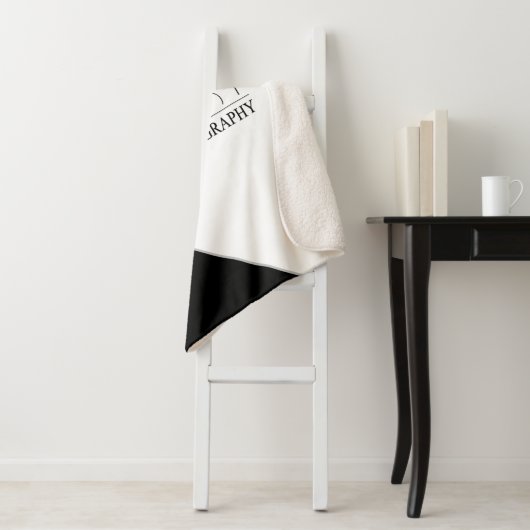 エレガントなウェディング 写真を追加 シェルパブランケット (インサイチュ)