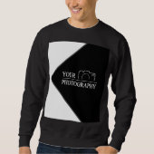 エレガントなウェディング　写真を追加 スウェットシャツ (正面)