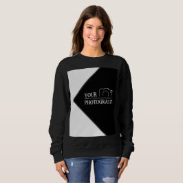 エレガントなウェディング　写真を追加 スウェットシャツ