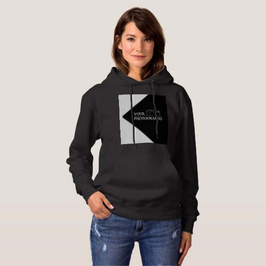 エレガントなウェディング　写真を追加 パーカ (正面フル)