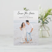 エレガントなオーバーレイ手書きスクリプト結婚式の写真 (スタンド正面)