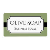 エレガントなカスタムビジネス製品ラベル ラベル (正面)