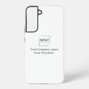 エレガントなカスタムロゴテンプレート SAMSUNG GALAXY S22+ケース