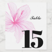 エレガントなカスタムワインラベルパーティテーブルラベル ワインラベル (シングルラベル)