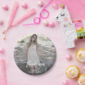 エレガントなカスタム写真 ブライダルシャワー ペーパープレート (パーティー)